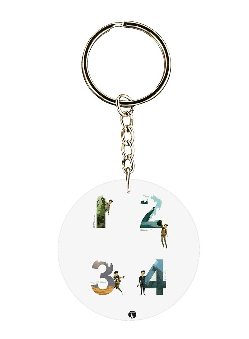 BP Uncharted Printed Keychain