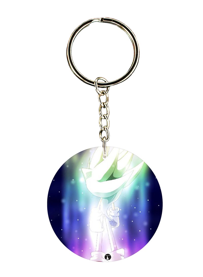 BP Sonic Printed Keychain