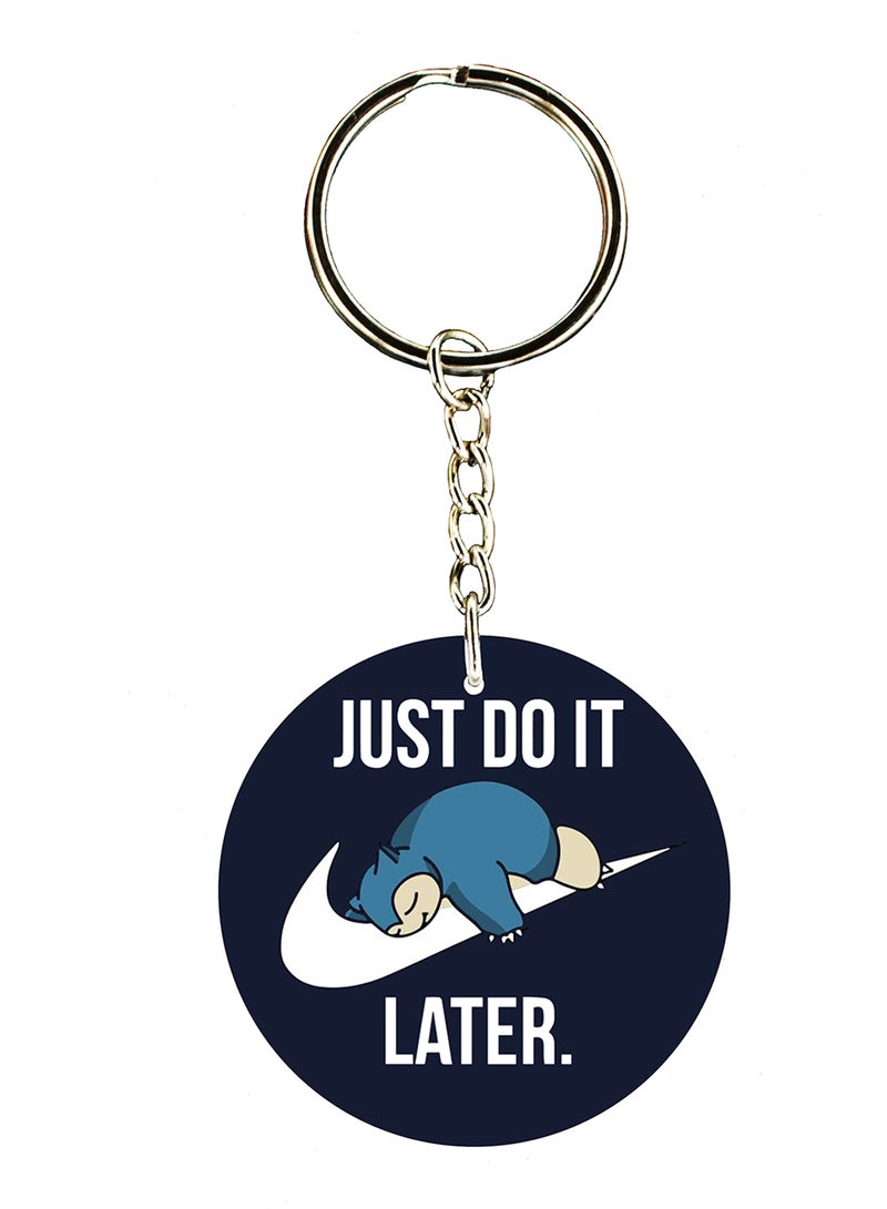 بي بي سلسلة مفاتيح بطبعة من سلسلة "Pokemon" على كلا الجانبين