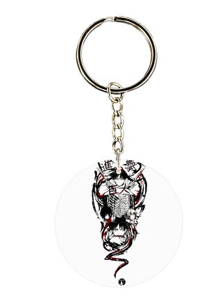The Anime Attack On Titan Double Side Printed Keychain - v1570166471/N30441013A_1