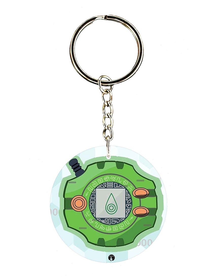 BP The Anime Digimon Double Side Printed Keychain