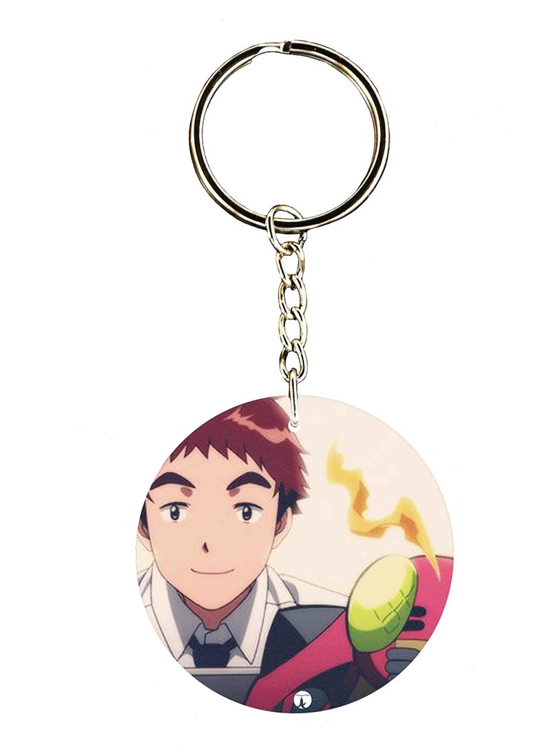 BP The Anime Digimon Double Side Printed Keychain