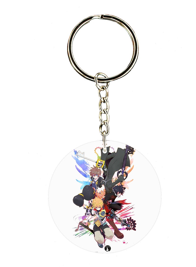 BP The Kingdom Hearts Video Game Double Side Printed Keychain