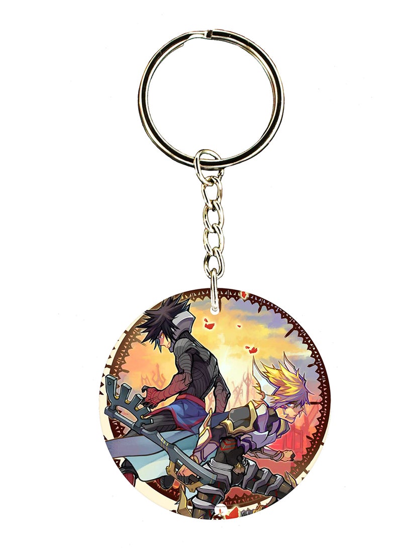 BP The Kingdom Hearts Video Game Double Side Printed Keychain