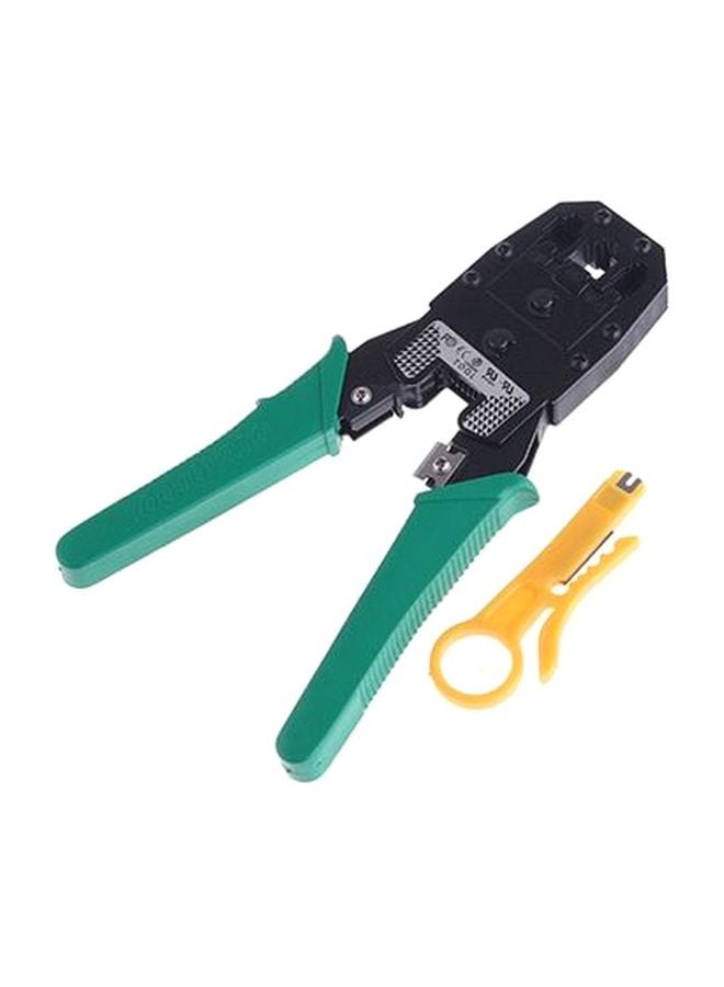 Conceptronic Internet And Telephone Wire Crimper Green/Black/Yellow 