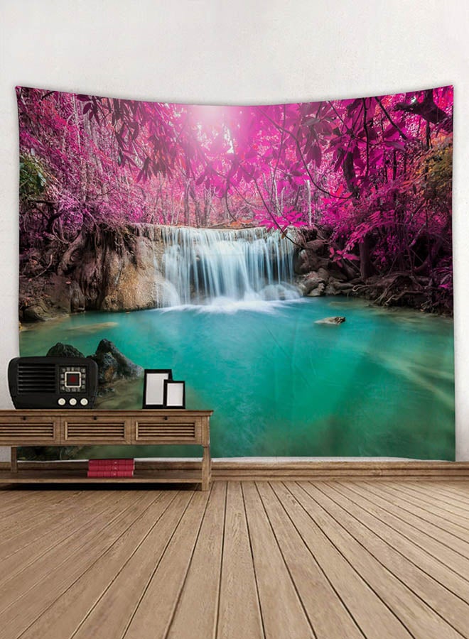 Waterfall Pattern Wall Tapestry Multicolour 150x200cm - Image 2