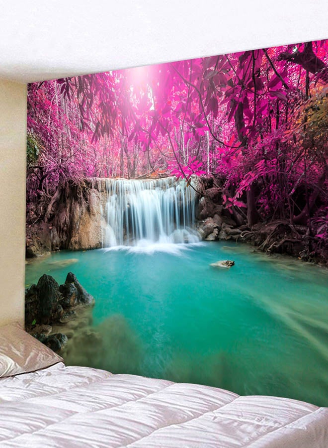 Waterfall Pattern Wall Tapestry Multicolour 150x200cm - Image 3