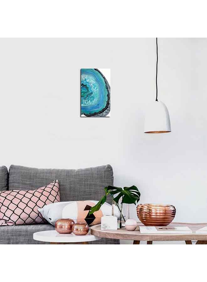 لوحة جدارية للتعليق بتصميم مبتكر أزرق 20x30سم  - Image 4