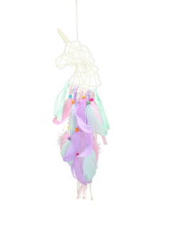Generic Aeolian Bell Unicorn Handcrafted Dreamcatcher Multicolour One Size  - Image 1