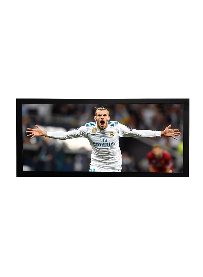 ملصق بإطار لصورة لاعب نادي ريال مدريد جاريث بيل متعدد الألوان 50x23Ø³Ù†ØªÙŠÙ…ØªØ±