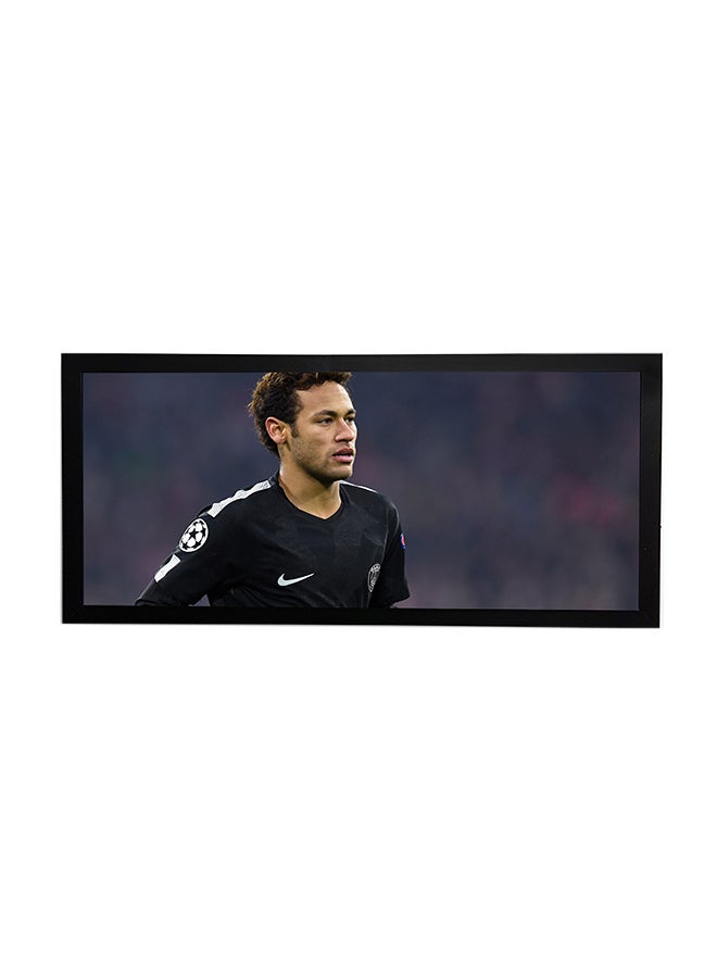 Generic - Neymar PSG  Poster with Frame Multicolour 50x23cm - Image 1