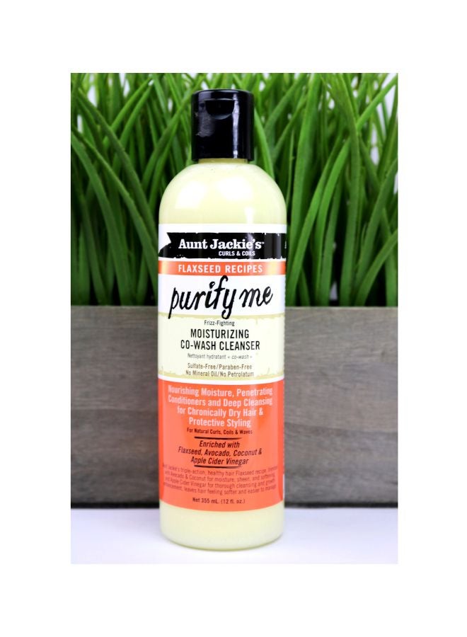Aunt Jackie's Purify Me Moisturizing Co-Wash Hair Cleanser Conditioner - Image 2