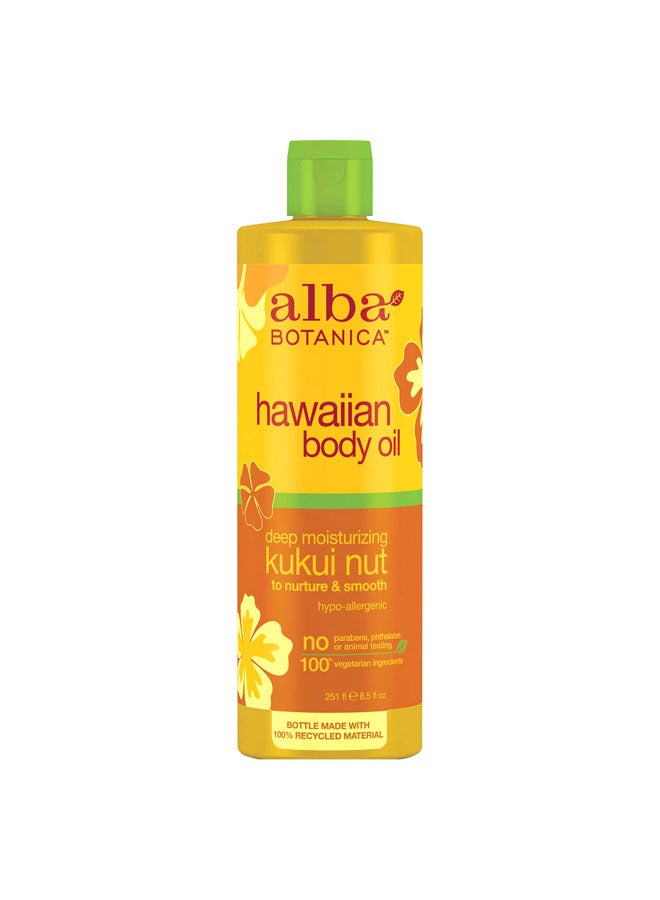 Alba Botanica Deep Moisturizing Kukui Nut Hawaiian Body Oil  - Image 1