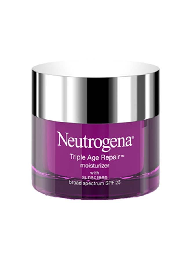 Neutrogena Triple Anti-Aging Face Moisturizer With Broad Spectrum Sunscreen SPF30 Purple - Image 1