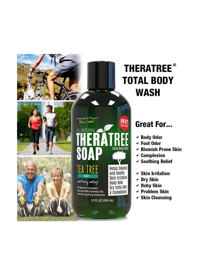 Oleavine - Thera Tree Soap Body Wash 355ml - Image 1