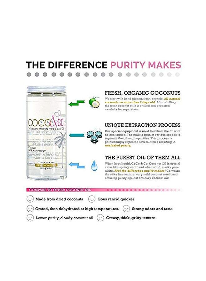 كوكو آند كو زيت جوز الهند العضوي - Image 2
