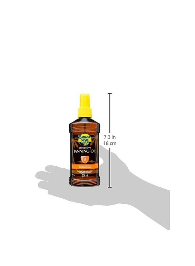 Protective Tanning Oil Spray SPF8 236ml - v1570169877/N30476079A_2