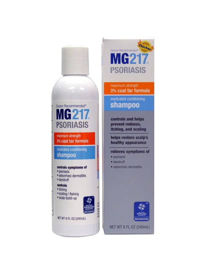 MG217 - Psoriasis Medicated Conditioning 3% Coal Tar Formula Shampoo - Image 1