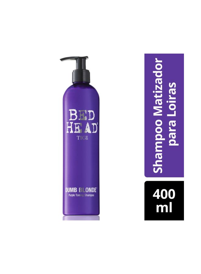 Bed Head Dumb Blonde Purple Toning Shampoo