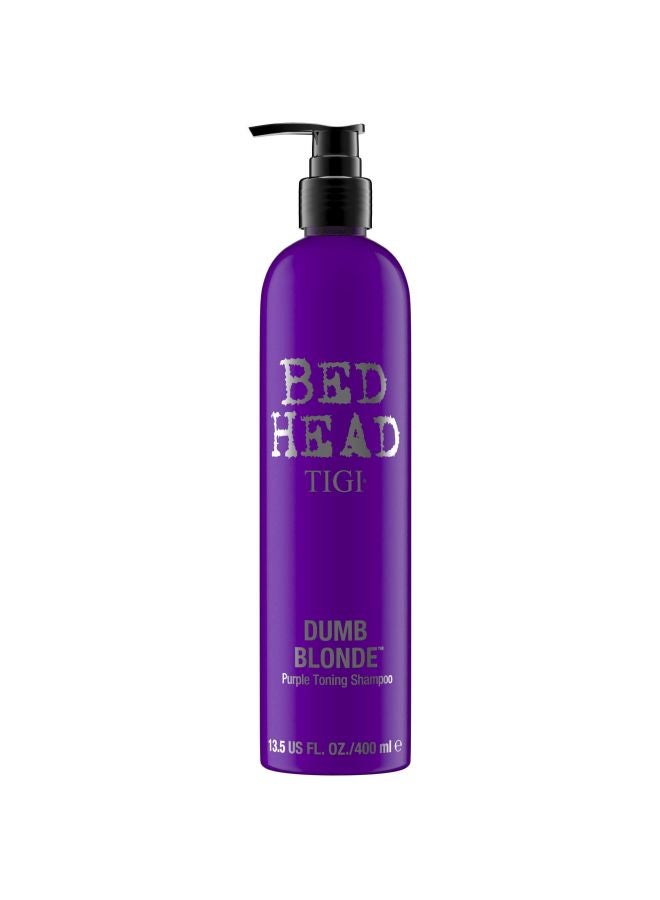 Bed Head Dumb Blonde Purple Toning Shampoo