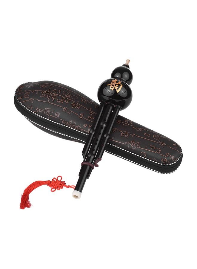 أمون آلة مزمار القرع هو لوسي من قنينة نبات القرع مع حقيبة حمل - Image 1