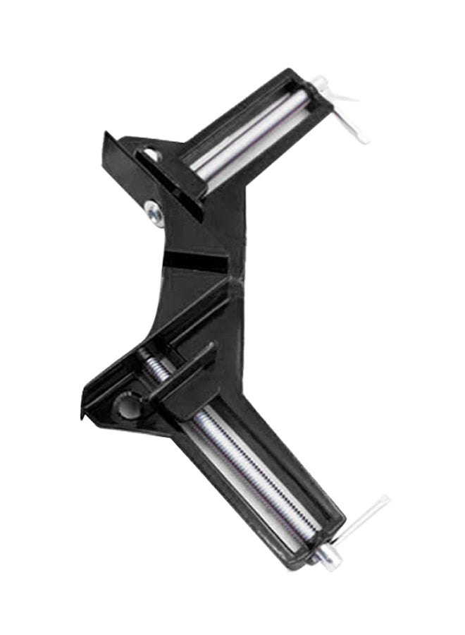 90 Degrees Right Angle Clamp DIY Glass Fast Fixing Clip Woodworking Picture Frame Clamps Black 20x15x5cm  - Image 1