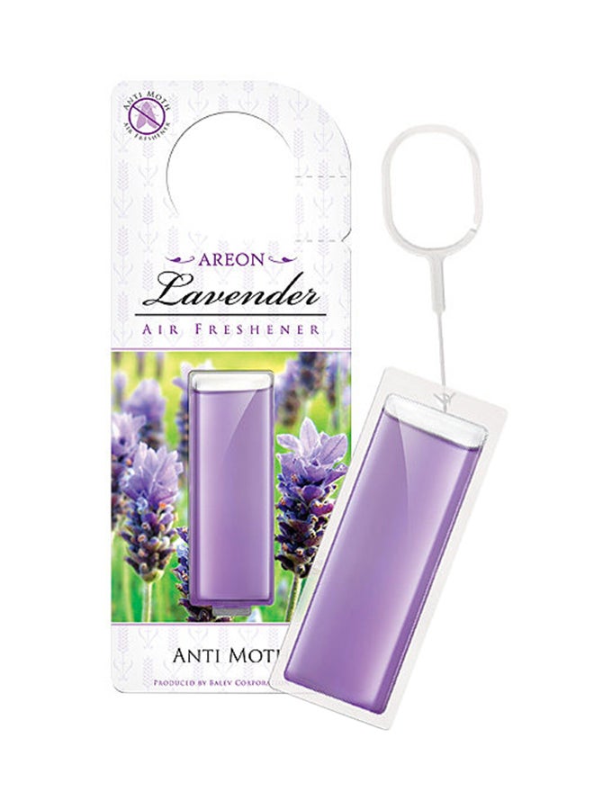 Areon Anti Moth Lavender Air Freshener Purple - Image 1
