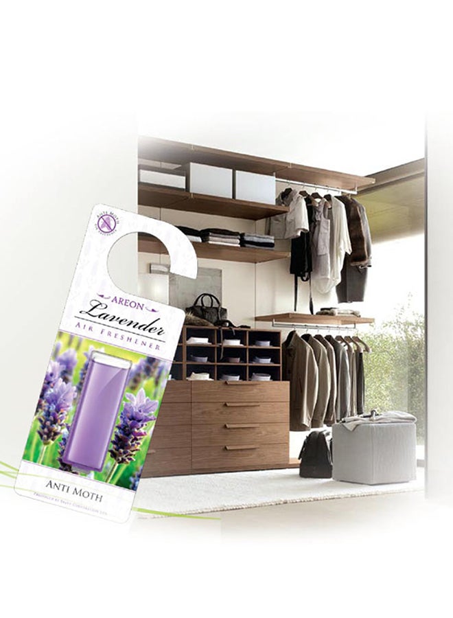 Areon Anti Moth Lavender Air Freshener Purple - Image 2