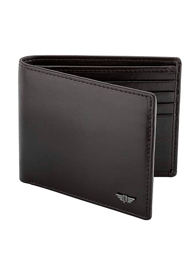 POLICE Nest Leather Wallet Brown