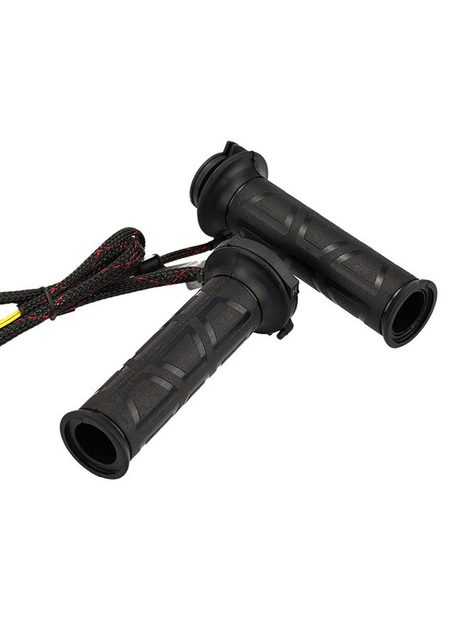 Generic Motorcycle E-bike Heated Grips Hot/Warm Handlebar 