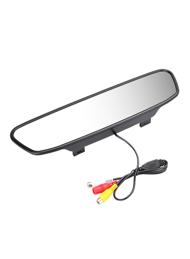 Generic - LCD Car Rearview Mirror Reverse Monitor For Camera DVD VCR - Image 1
