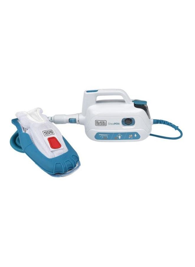 بلاك اند ديكر جهاز التنظيف بالبخار ستيميت يحمل باليد أبيض/أزرق 22.61x34.9x20.4سم - Image 1