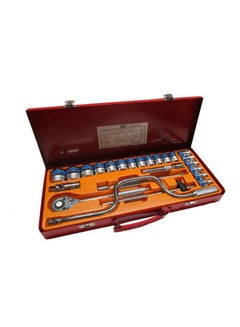 UT-TOOLS 24-Piece Tool Set Silver/Blue 