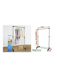 Generic Single Pole Clothes Rack Silver  - Image 3