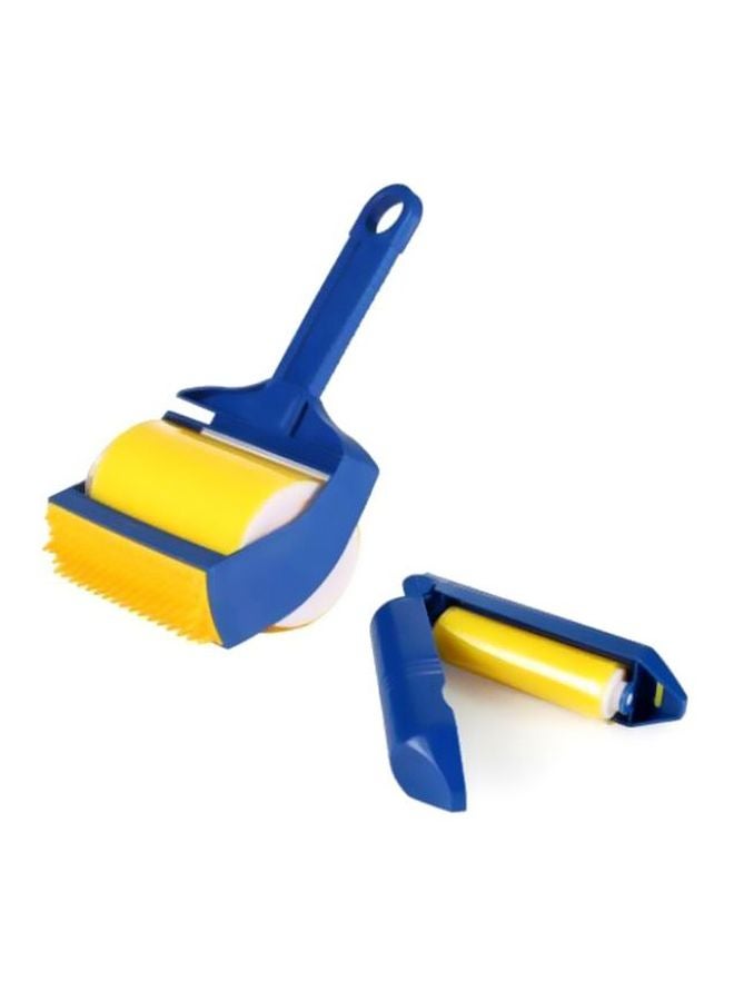 Generic - Dust Removing Lint Roller Brush Yellow/Blue - Image 1