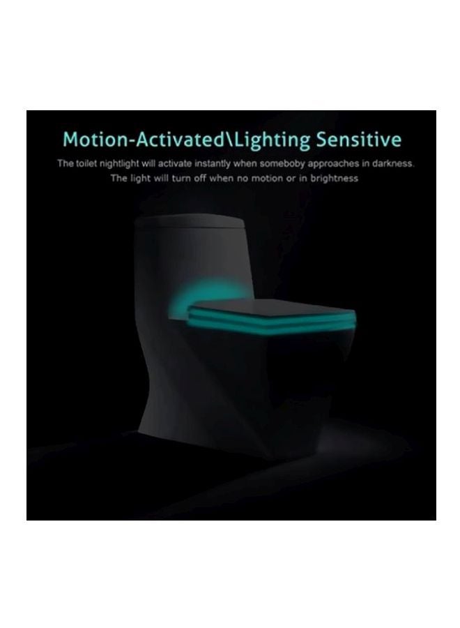 إضاءة LED للمرحاض مع جهاز استشعار للحركة أبيض  - Image 5