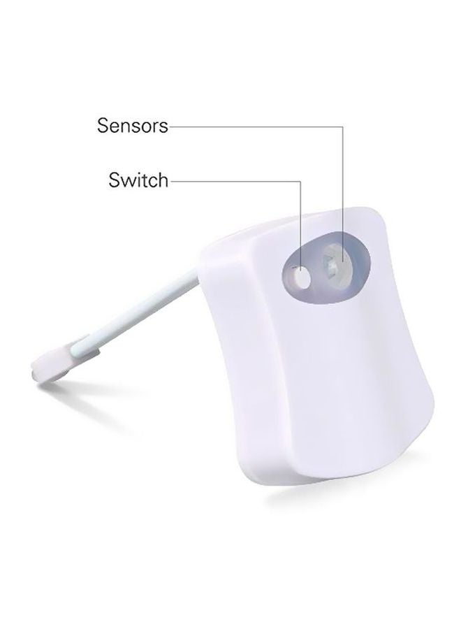 إضاءة LED للمرحاض مع جهاز استشعار للحركة أبيض  - Image 3