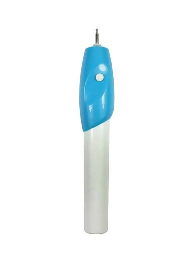 Electric Engraver White/Blue