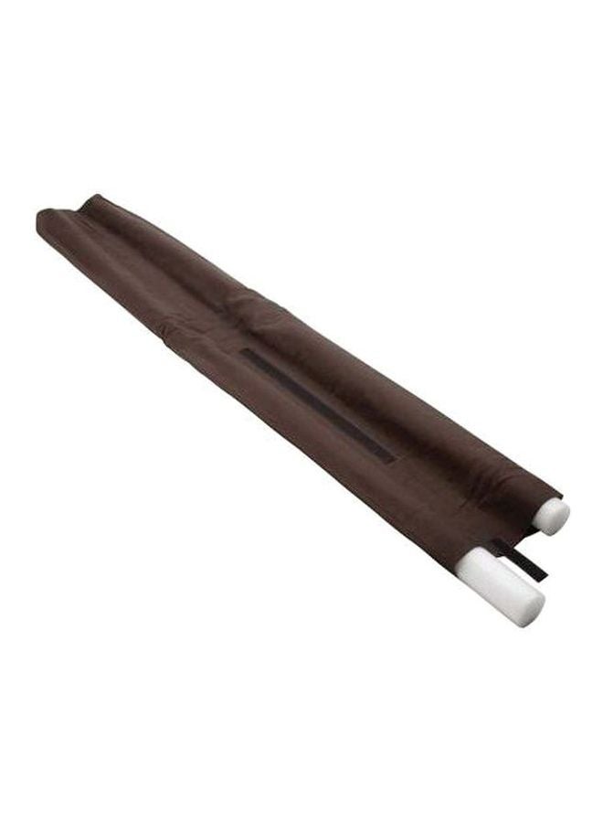Twin Draft Guard Brown/White 36x5.5inch 