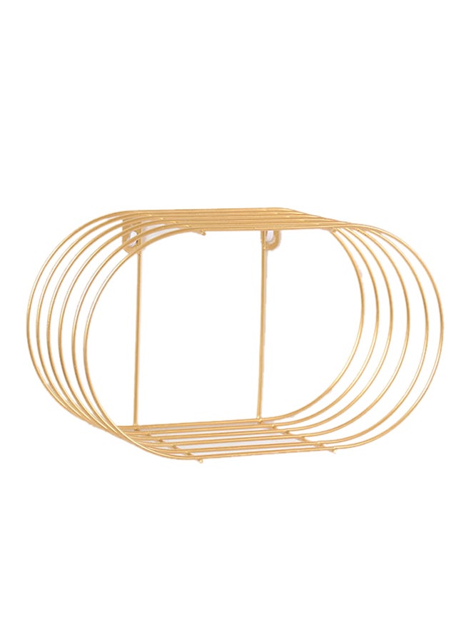 Generic - Modern Design Hollow Wall Shelf Multicolour - Image 1