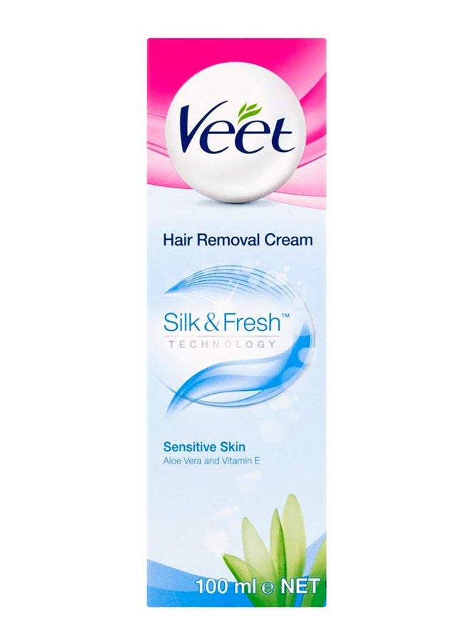 Veet Silk & Fresh Technology Hair Removal Cream 100ml - Image 1