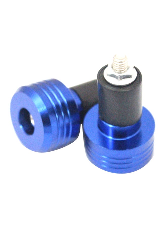 Generic 2-Piece Universal Motorcycle Handlebar End Plugs 