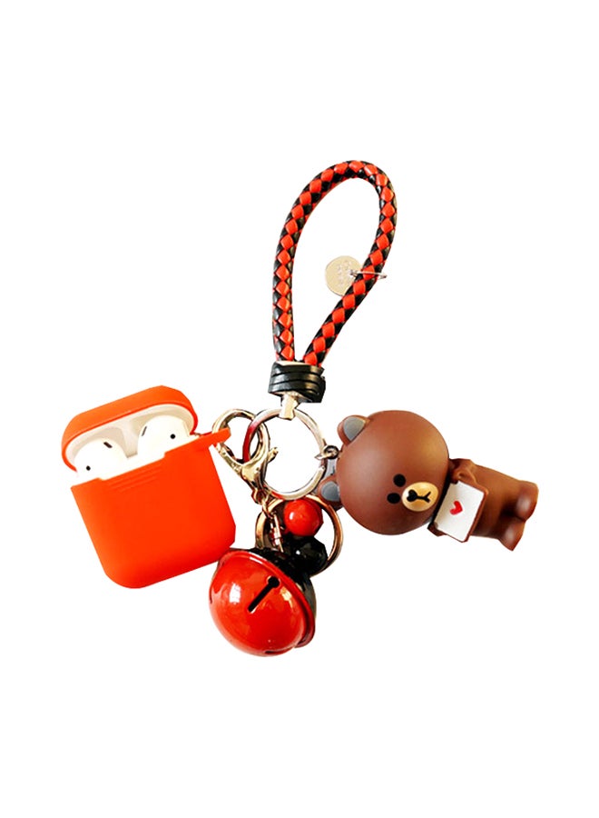 Cool Baby Creative Hang Rope Case For Apple AirPods Red  - Image 1