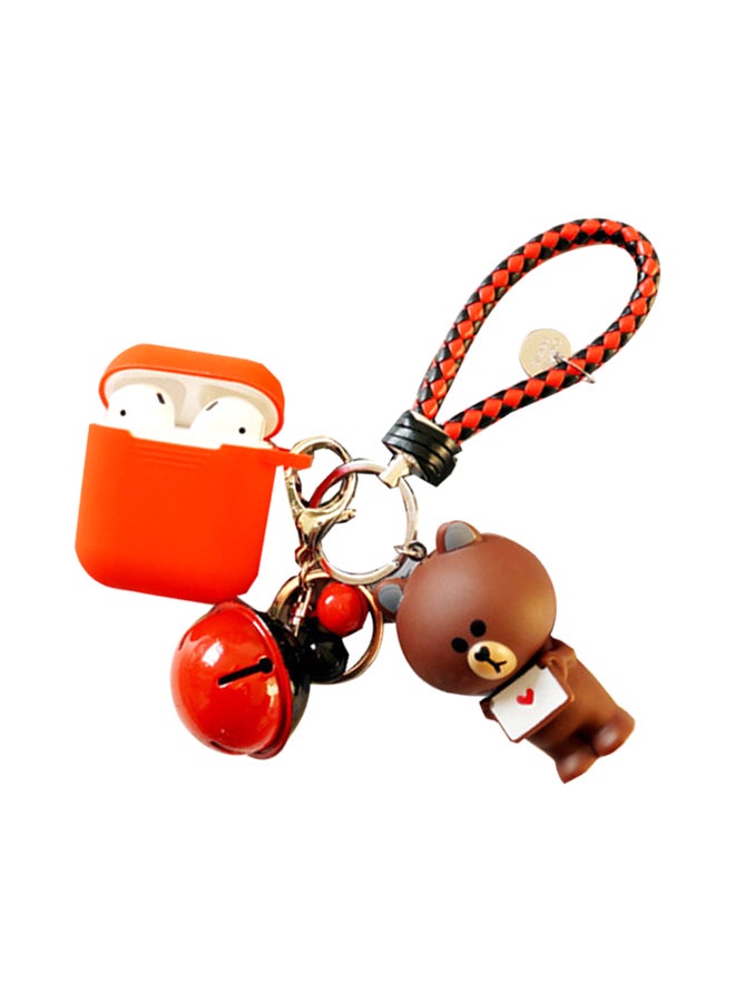 Cool Baby Creative Hang Rope Case For Apple AirPods Red  - Image 2