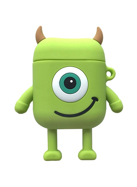 Three-Dimensional Cartoon Apple AirPods Case Green