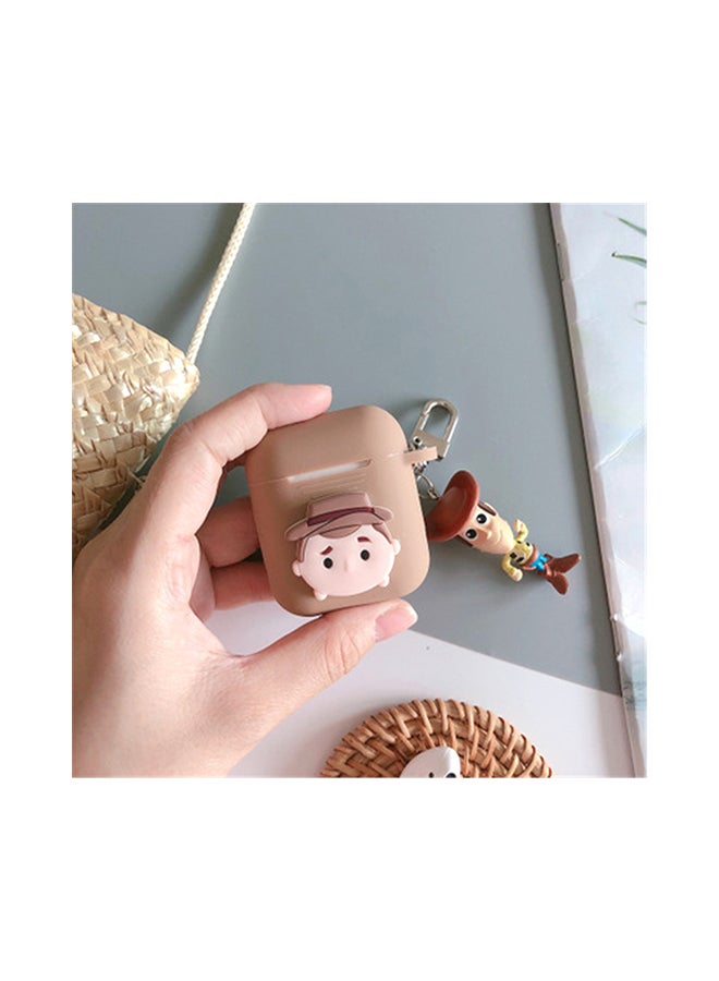 Cool Baby Toy Story Apple AirPods Case Brown  - Image 2