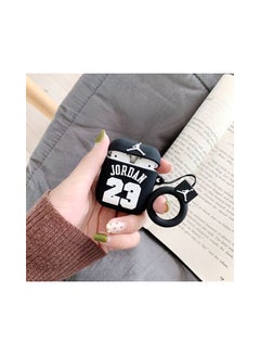 Cool Baby Jordan 23 Apple AirPods Case Black  - Image 2