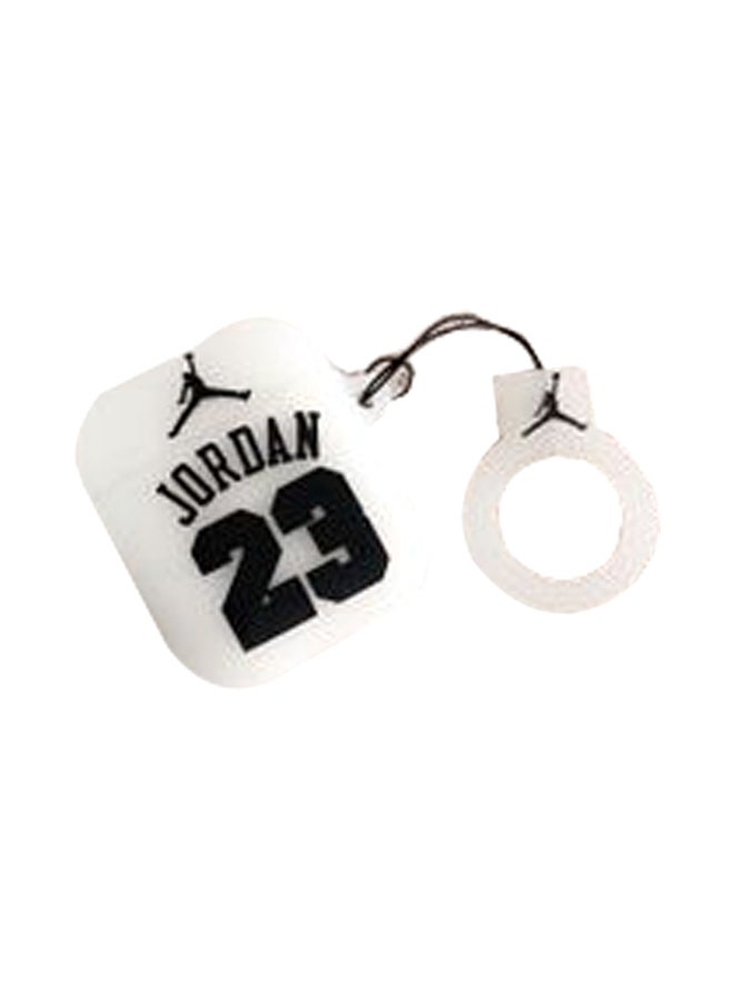 Cool Baby - Jordan 23 Apple AirPods Case White - Image 1