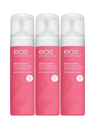 Pack Of 3 Ultra Moisturizing Pomegranate Raspberry Shaving Cream White 7 oz - v1570184757/N30484487A_1