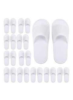 Elcoho Pack Of 12 Open Toe Spa Slippers Set 